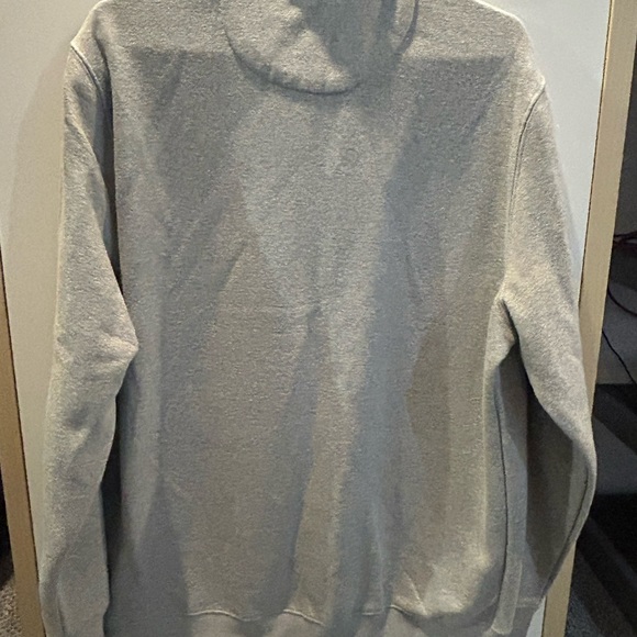 IZOD Advantage Sweater Mens Large Performance Natural Stretch Fit 1/4 Zip Gray - Picture 3 of 4